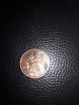1996-D-Crazy-Looking-Penny-/-1916-Wheat-Penny